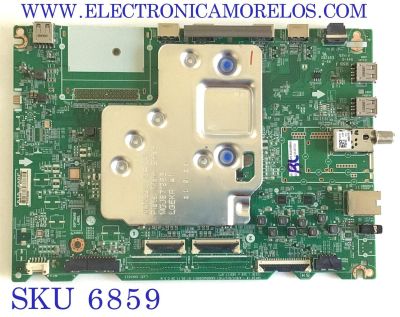 MAIN PARA SMART TV LG / NUMERO DE PARTE EBT66698601 / EAX69462005 / BUS66698601 / 2BEBT000-01L7 / RU22J6A004 / PANEL NC860DQD-AAKH3 / DISPLAY LC860DQR(SP)(A1) / MODELO 86NANO85APA.BUSYLKR